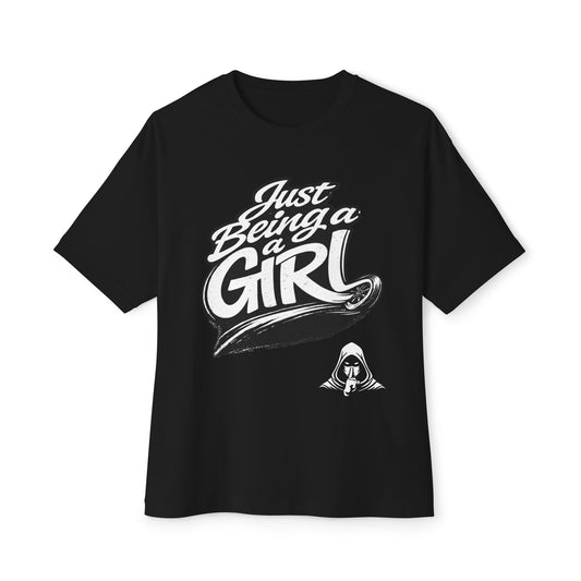 Just a girl Heavyweight Tee