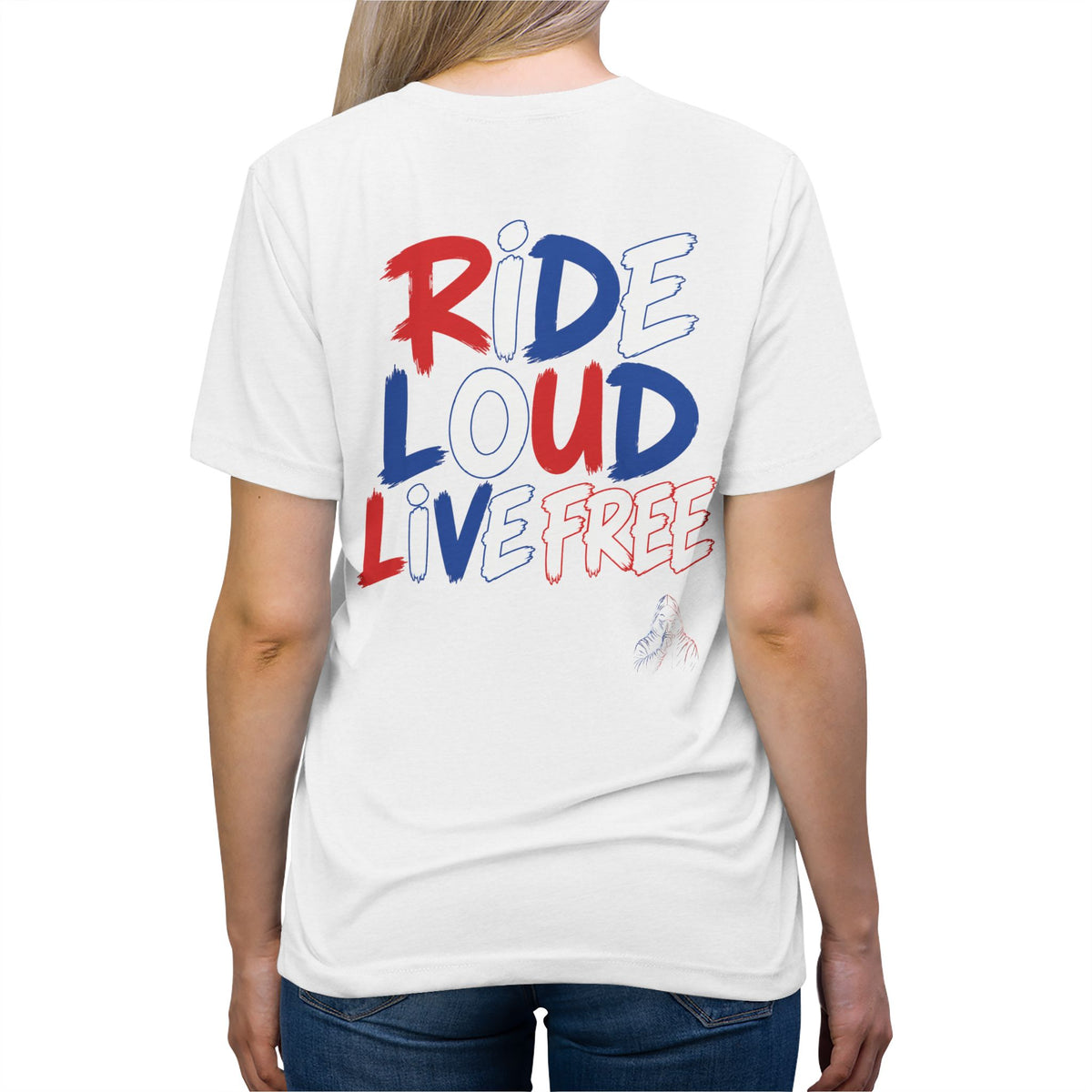 Live Free 4th Lightweight Graphic Tee
