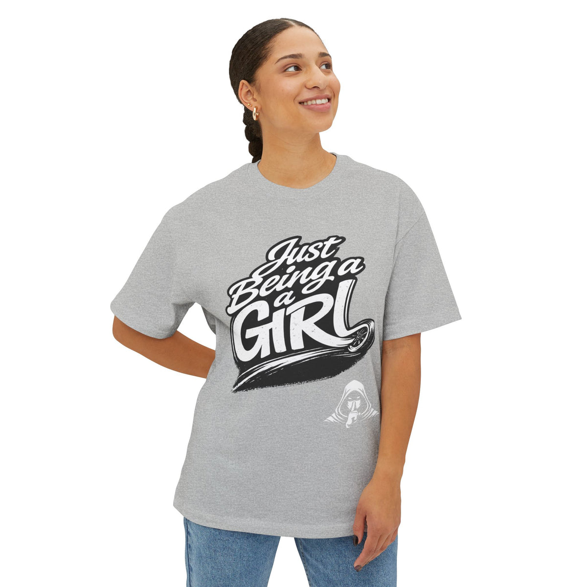 Just a girl Heavyweight Tee