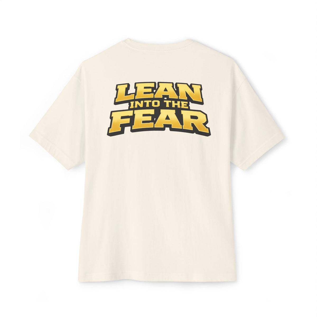 Lean into the Fear Heavyweight Tee