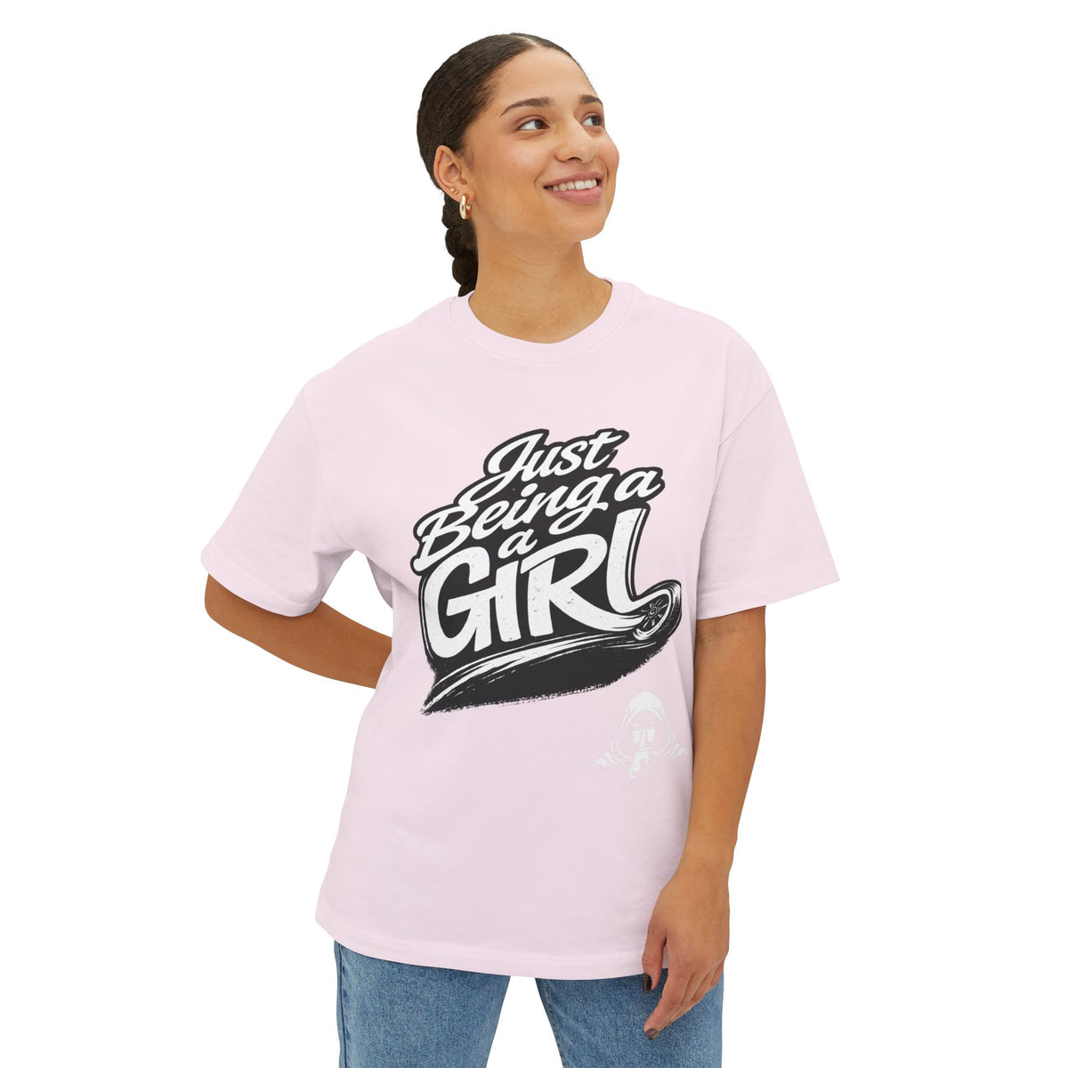 Just a girl Heavyweight Tee