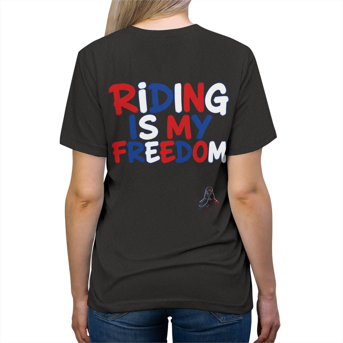 Riding is my freedom Lightweight Graphic Tee