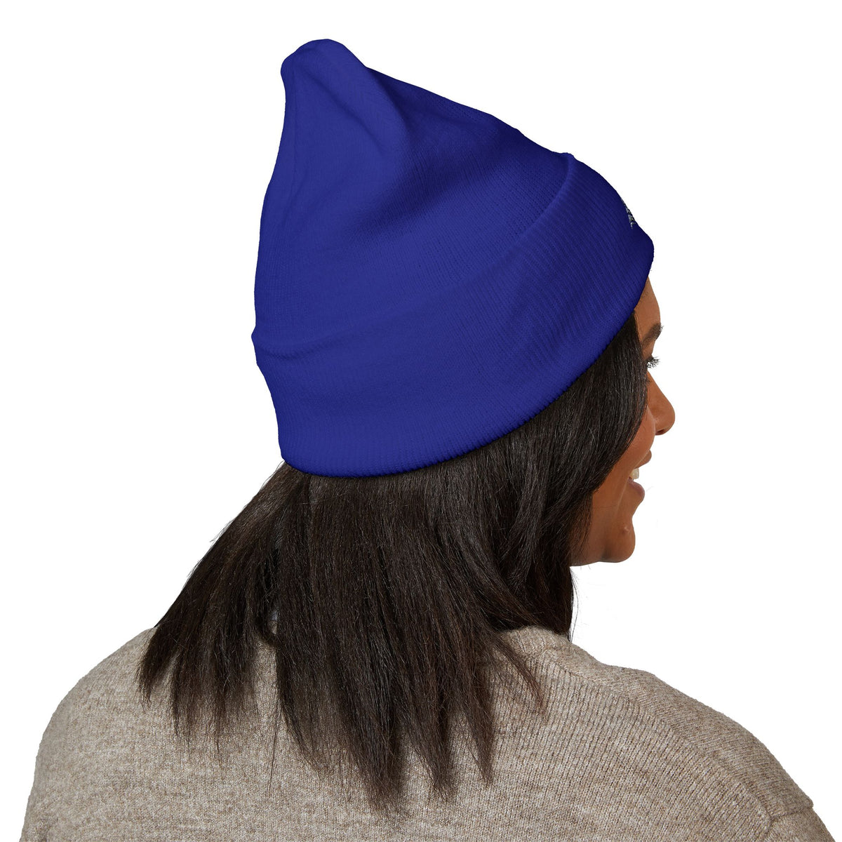 OG Beanie – White Embroidered