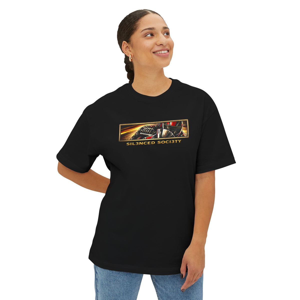 Lean into the Fear Heavyweight Tee