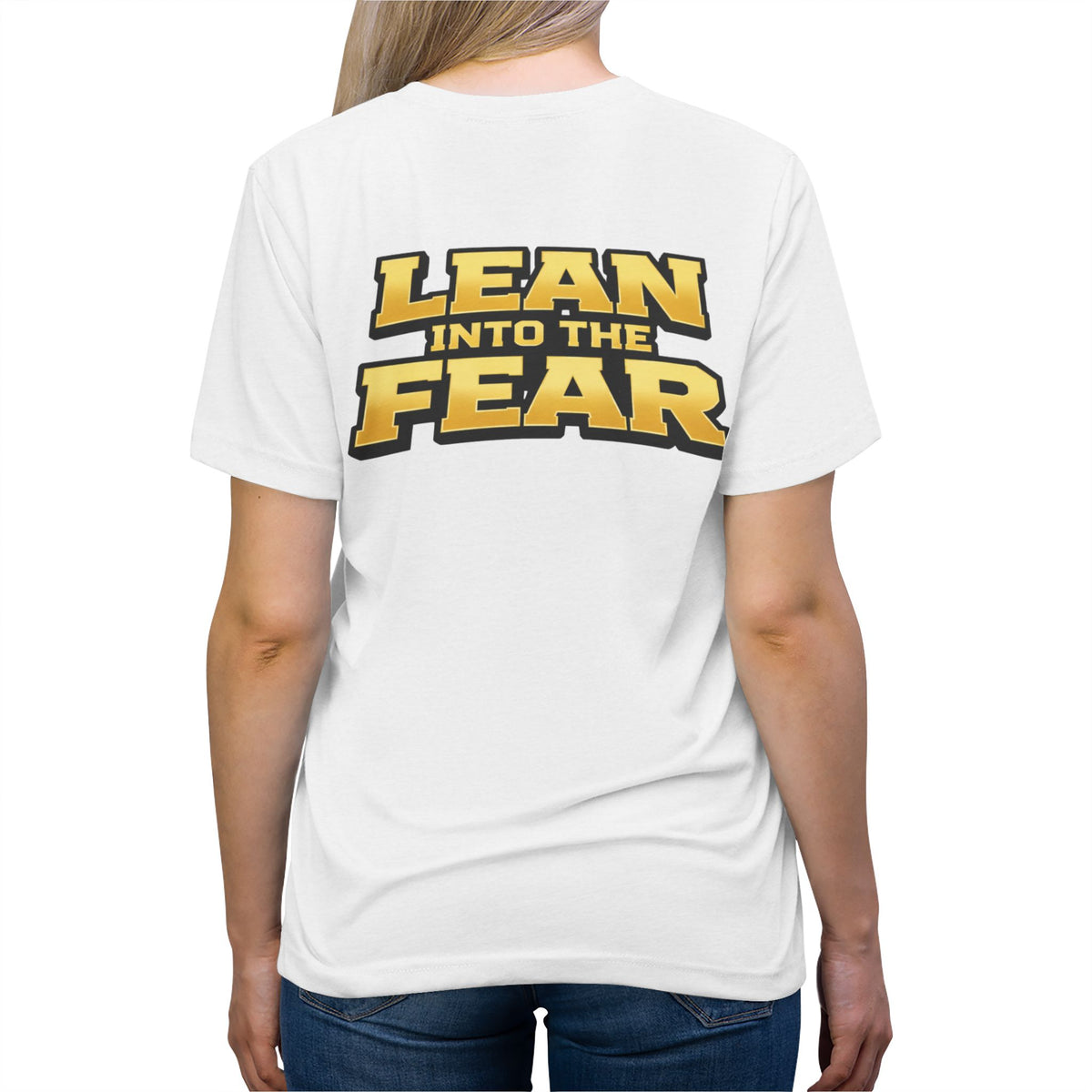 Lean into the Fear Lightweight Tee