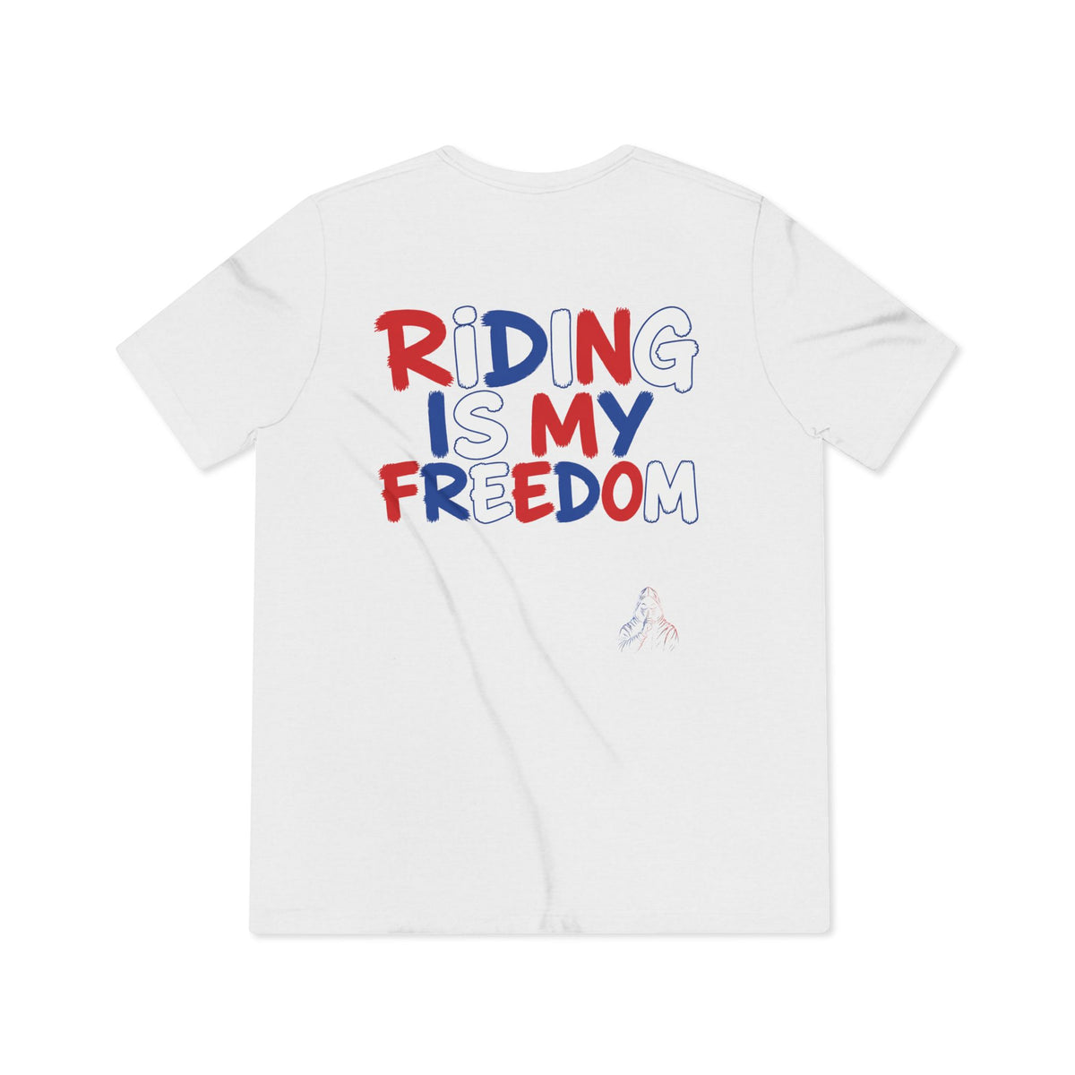 Riding is my freedom Lightweight Graphic Tee