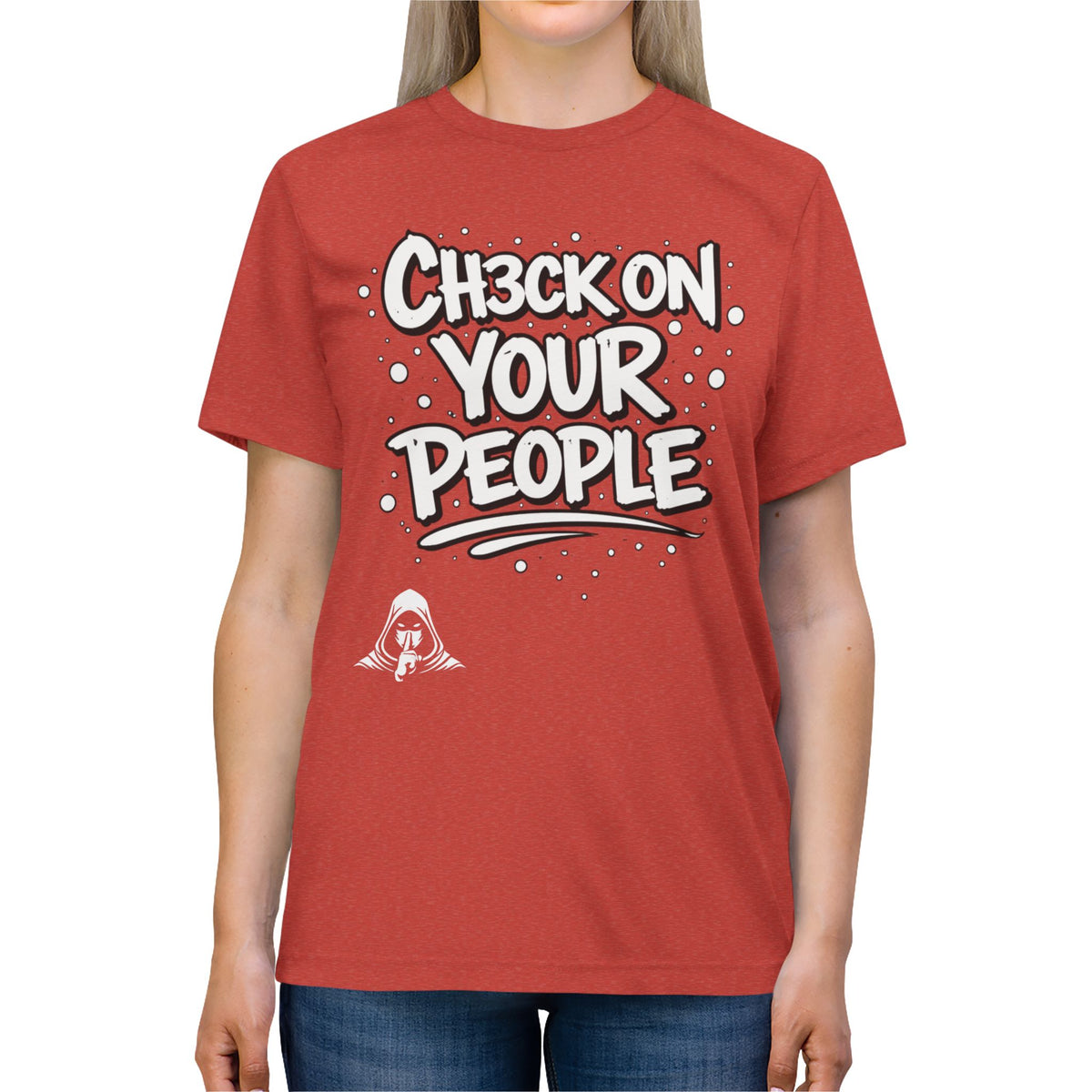 Check on your people Lightweight Tee
