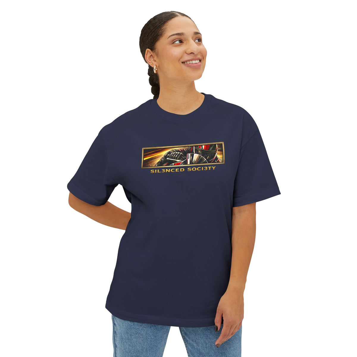 Lean into the Fear Heavyweight Tee