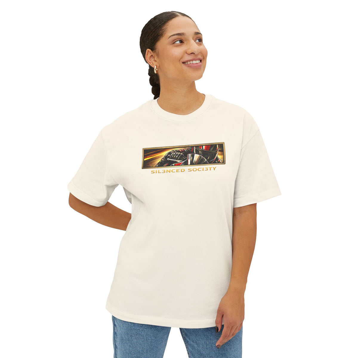 Lean into the Fear Heavyweight Tee