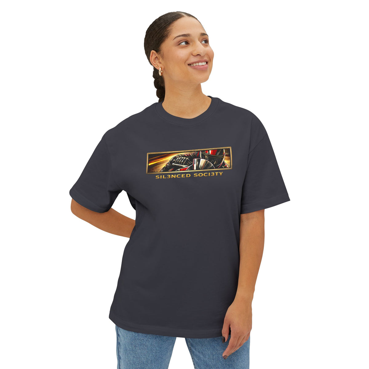 Lean into the Fear Heavyweight Tee