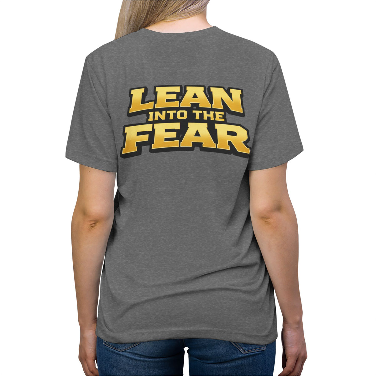 Lean into the Fear Lightweight Tee