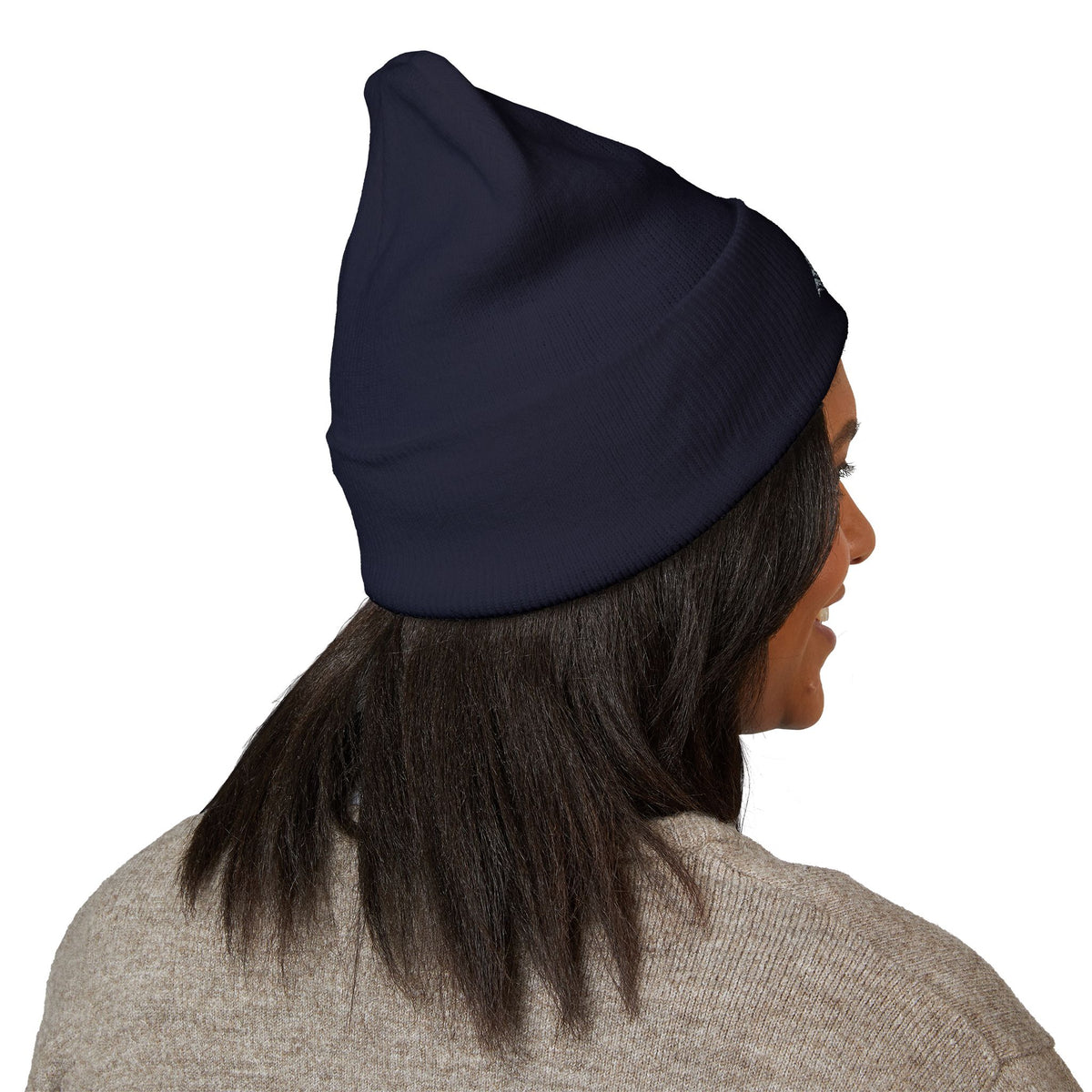 OG Beanie – White Embroidered