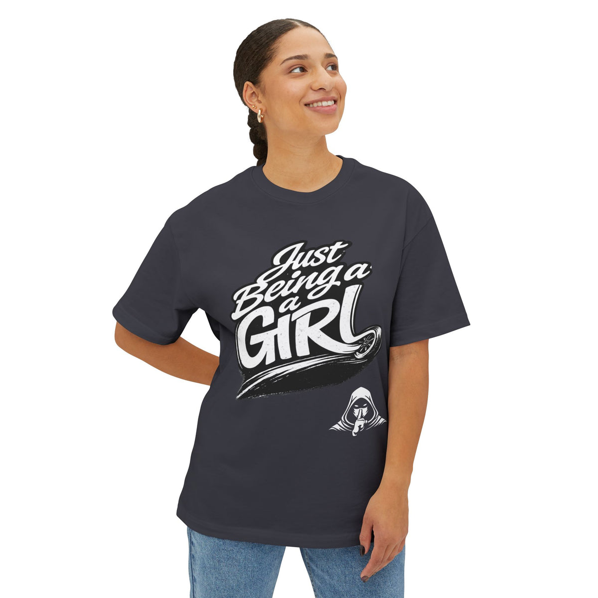 Just a girl Heavyweight Tee