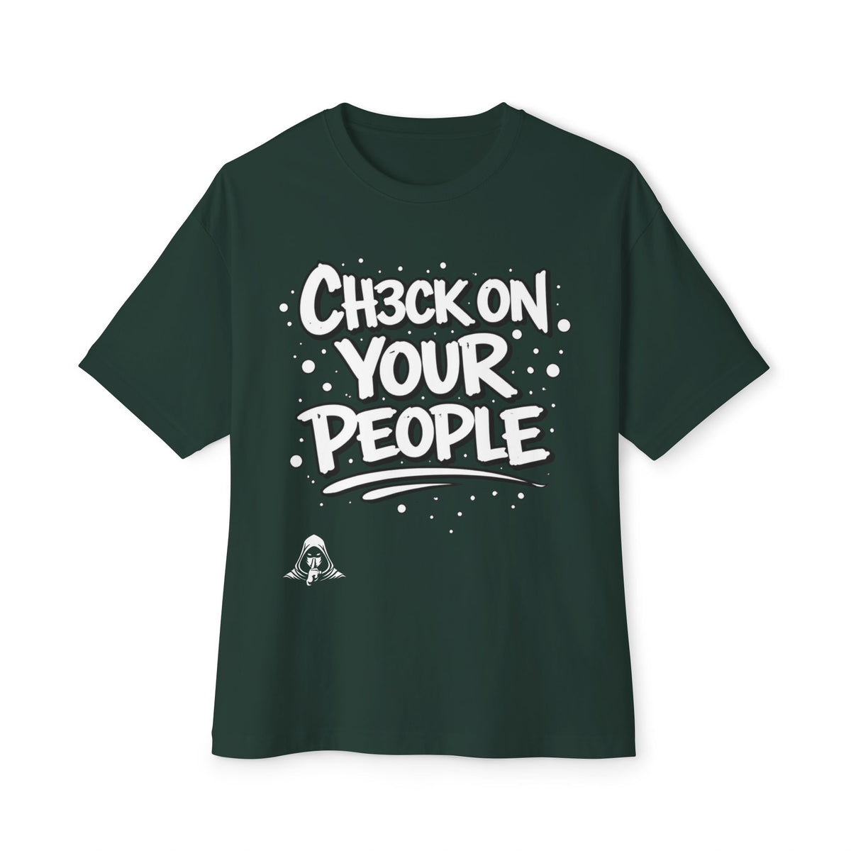 Check on your people Heavyweight Tee