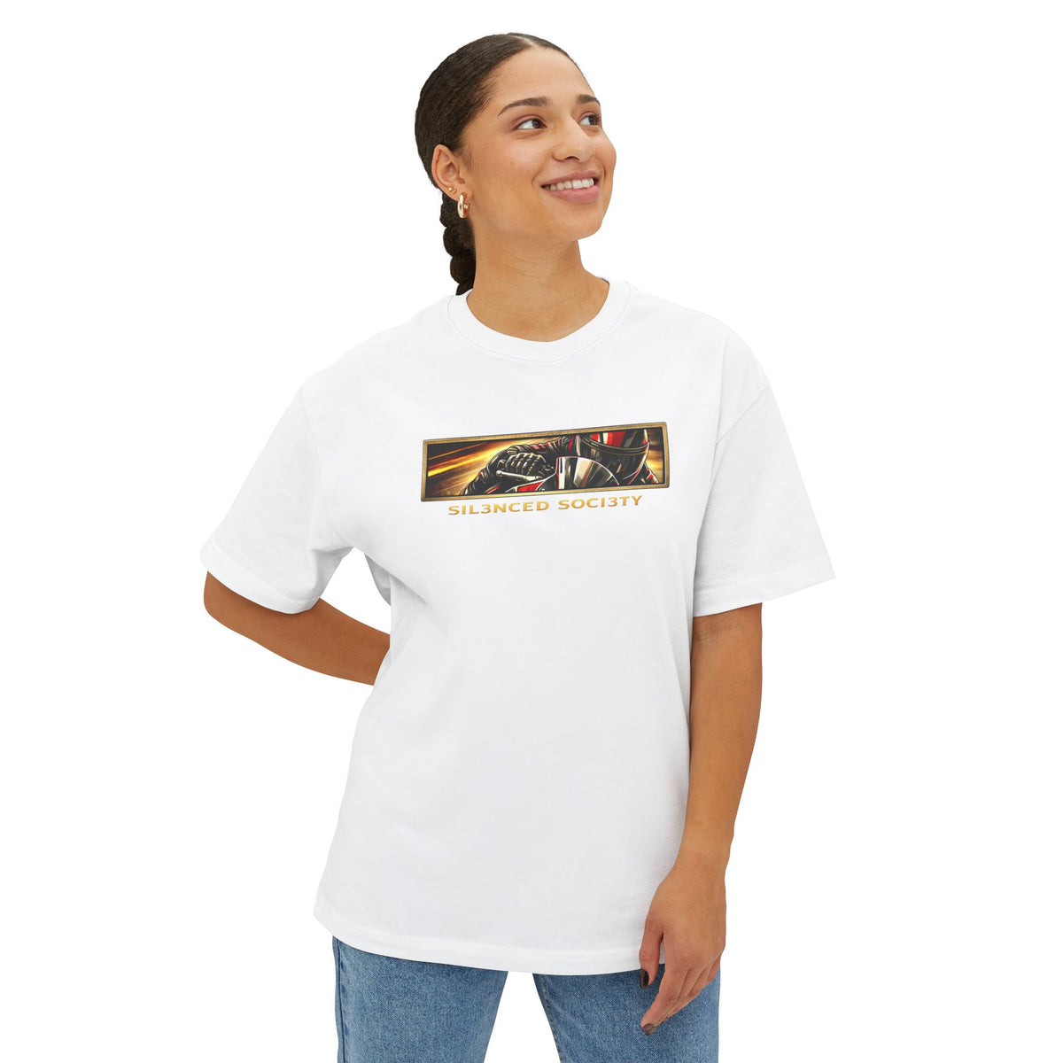 Lean into the Fear Heavyweight Tee