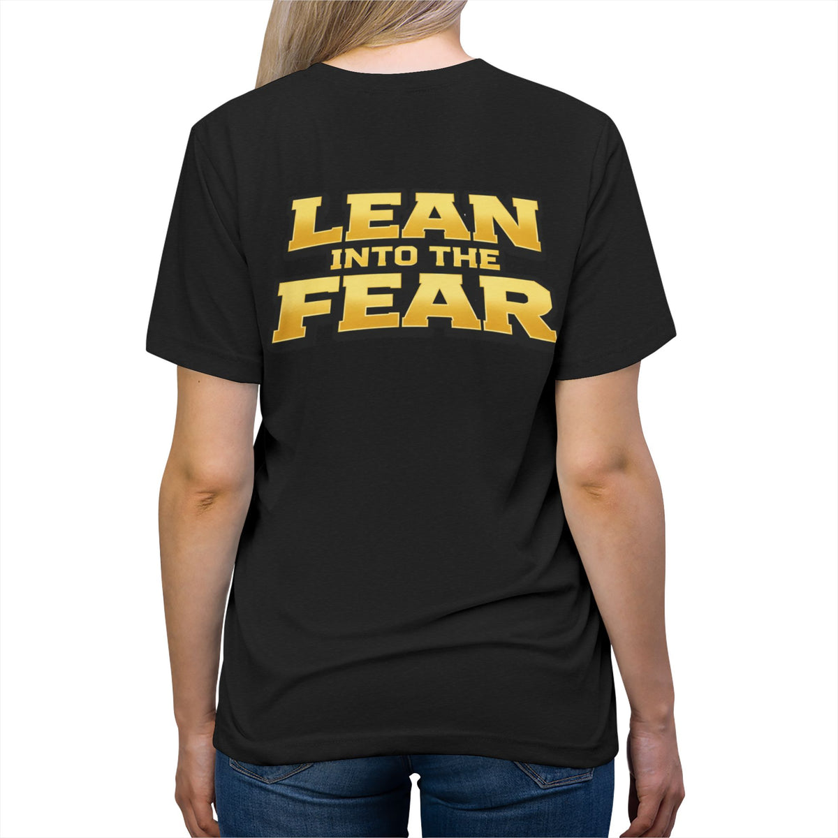 Lean into the Fear Lightweight Tee