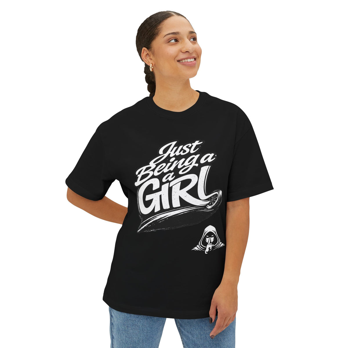 Just a girl Heavyweight Tee