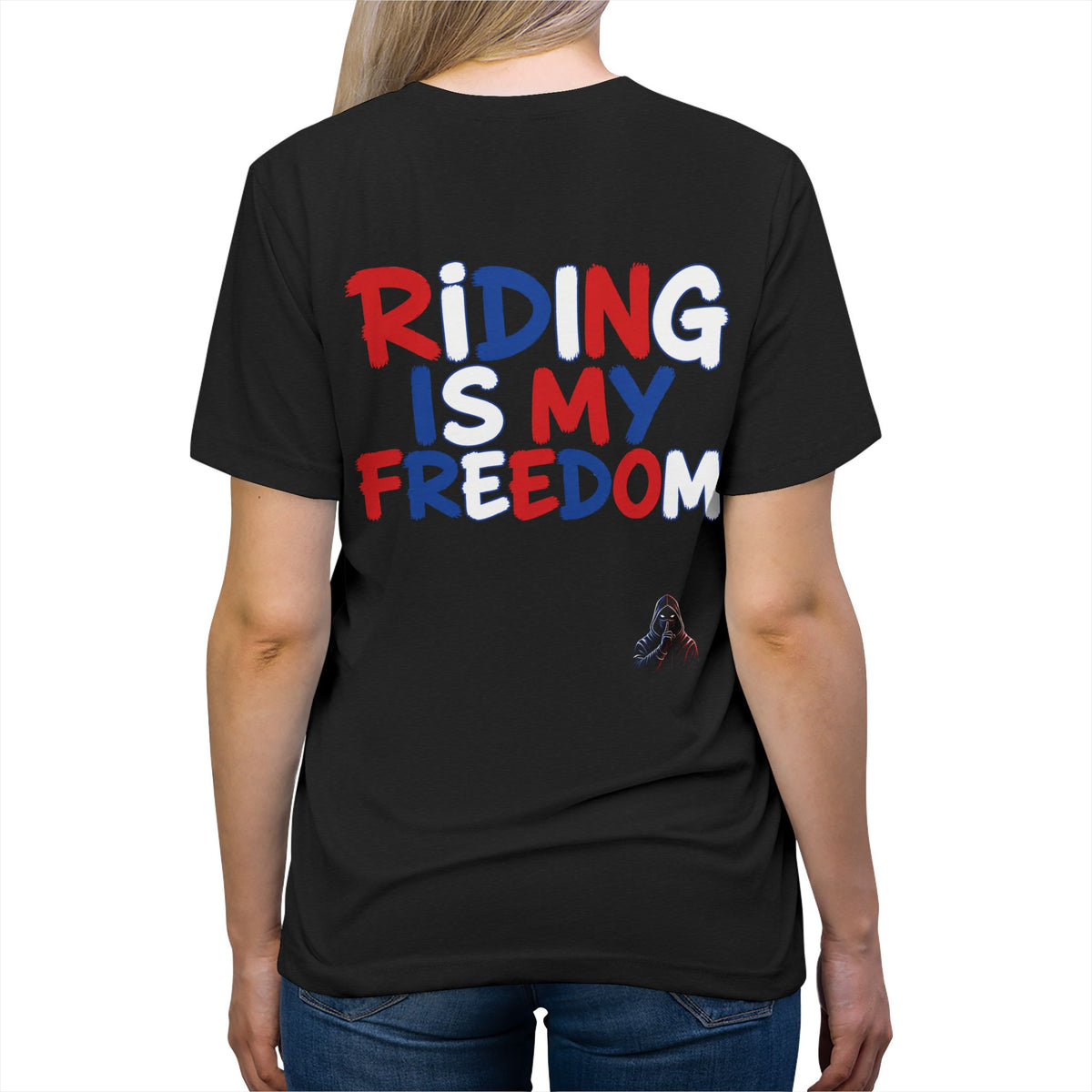 Riding is my freedom Lightweight Graphic Tee