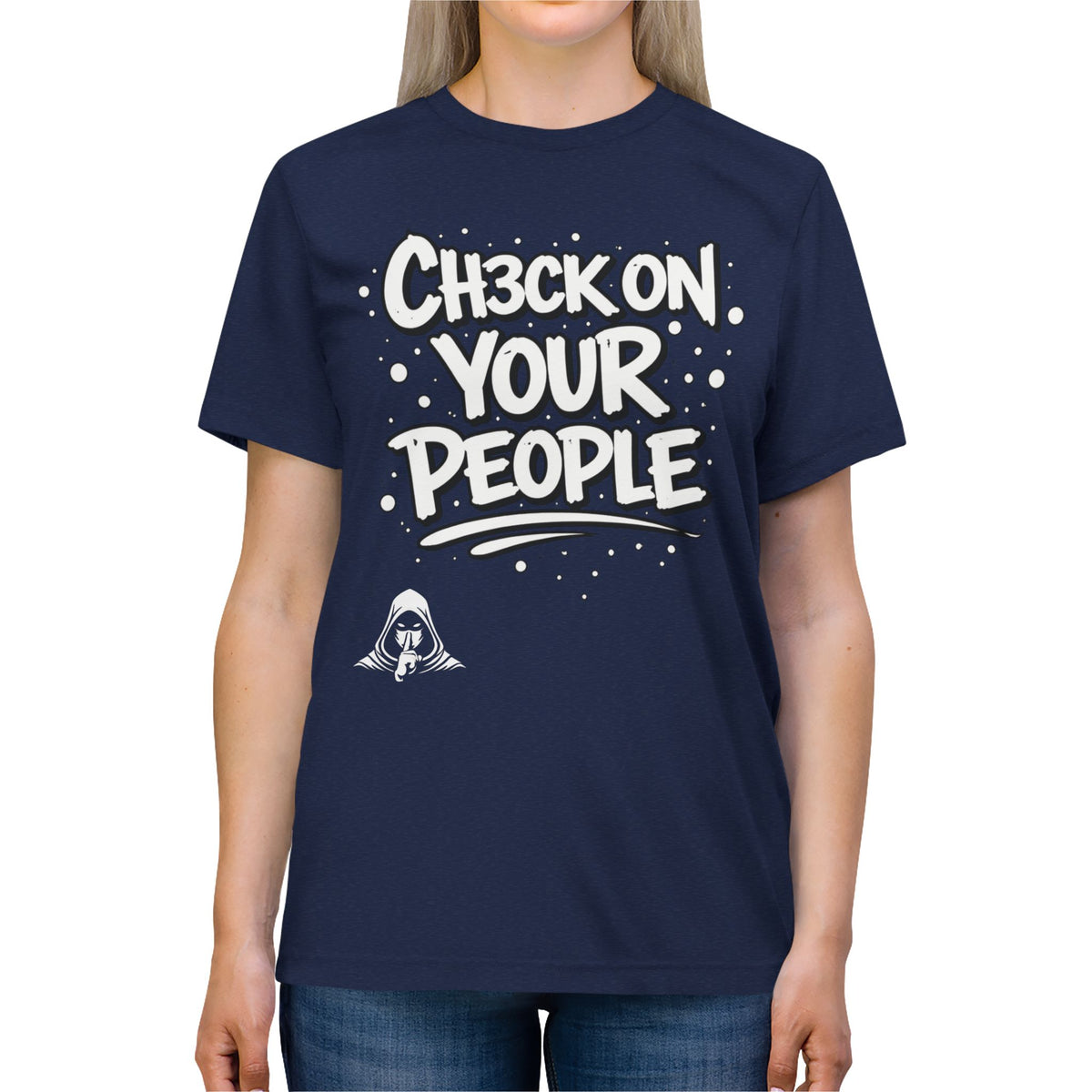 Check on your people Lightweight Tee