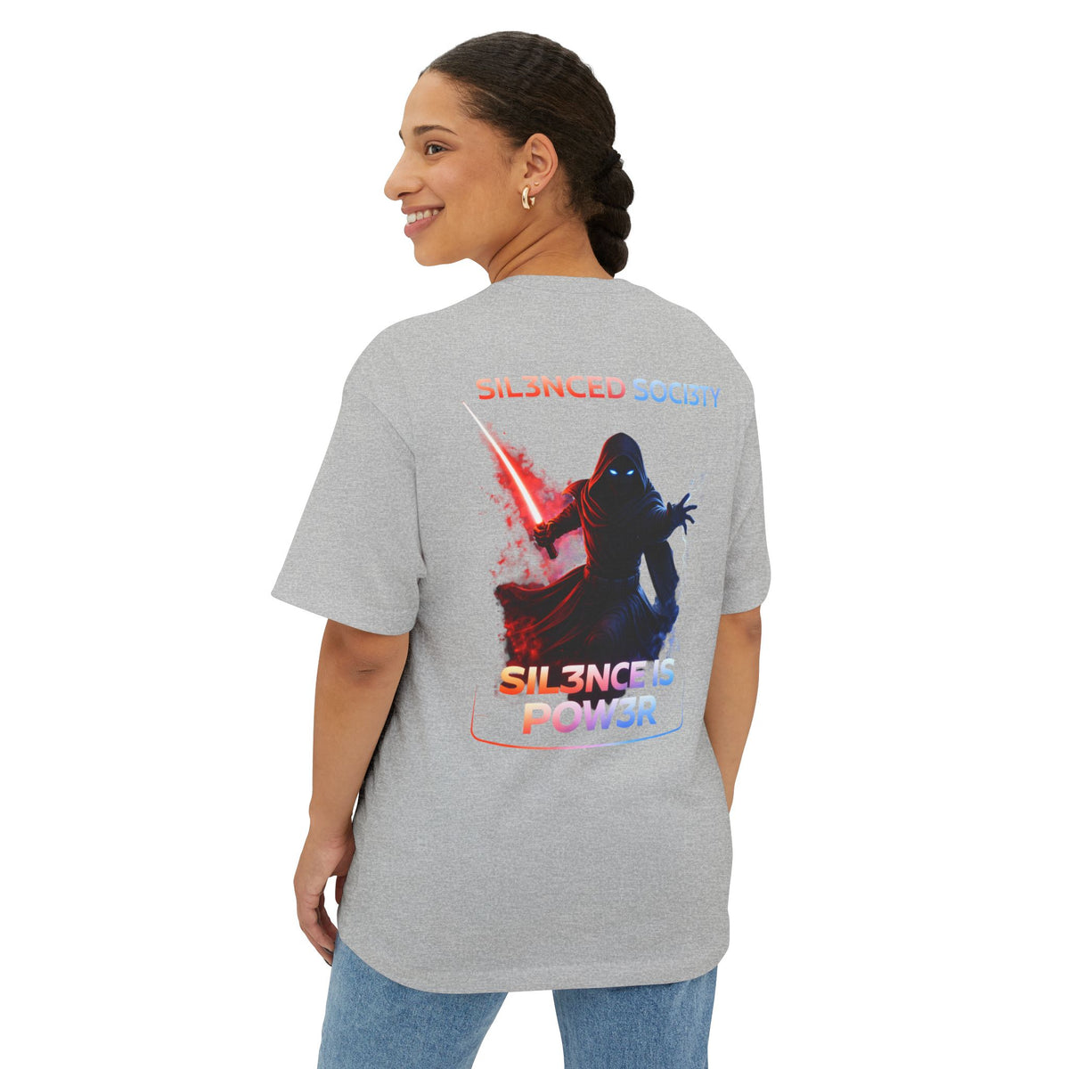 Sil3nce is Pow3r Heavyweight Tee