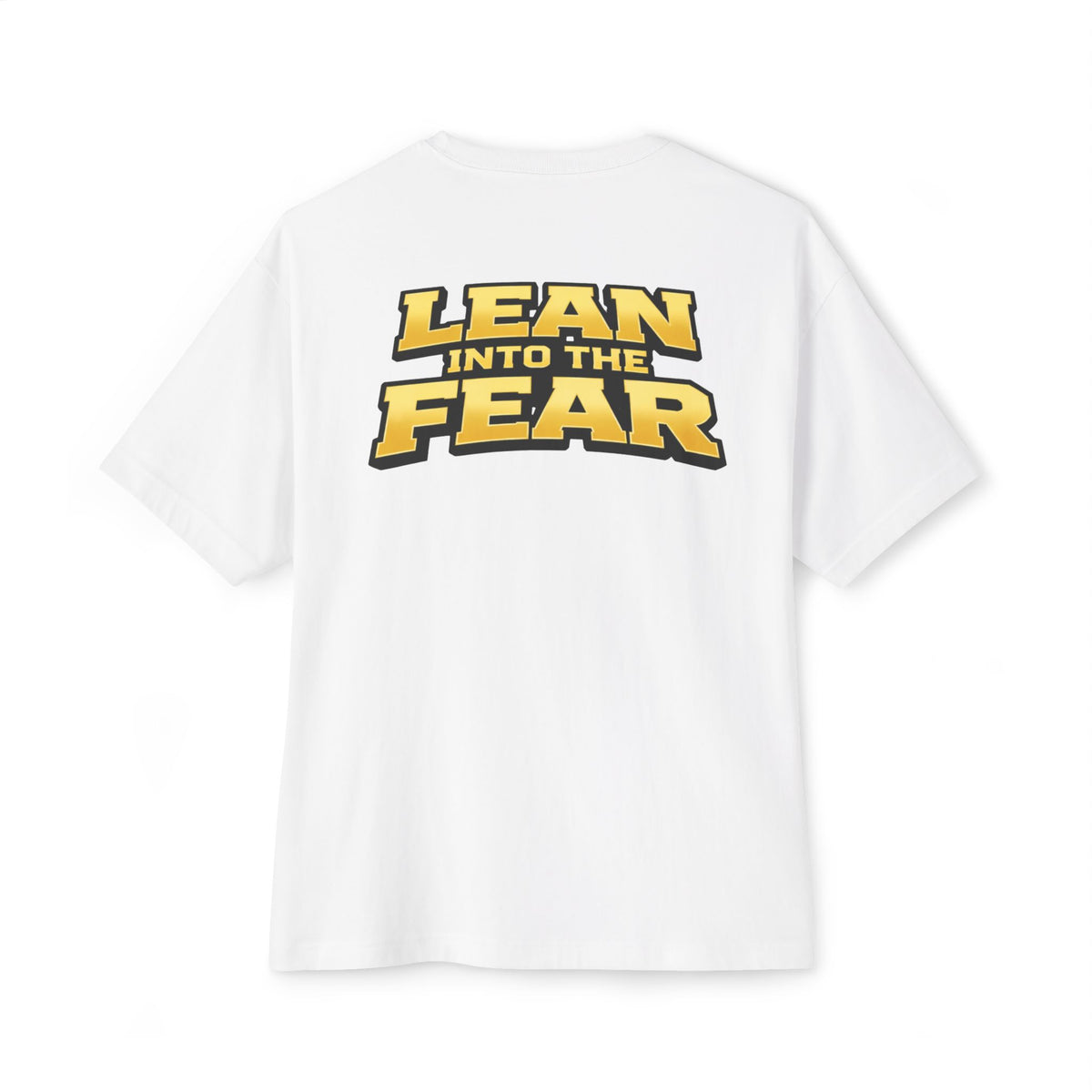 Lean into the Fear Heavyweight Tee