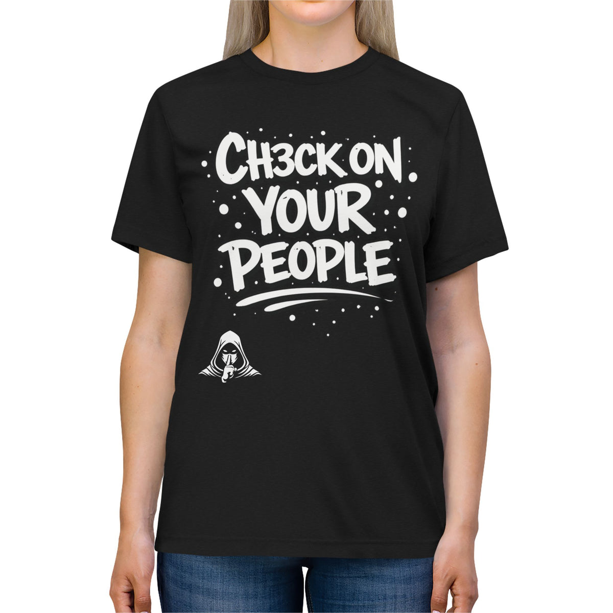 Check on your people Lightweight Tee