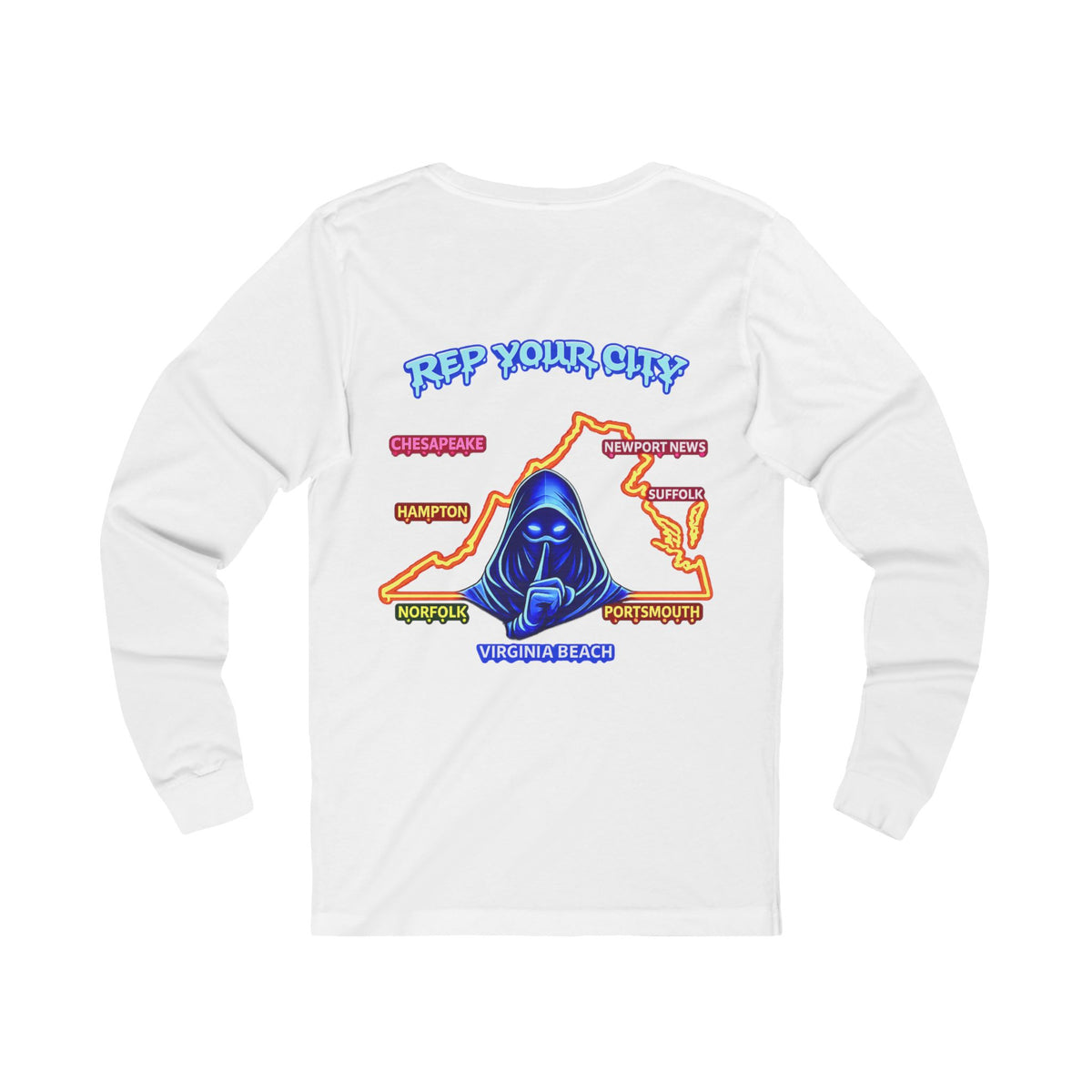 Rep Your City - Long Sleeve Tee