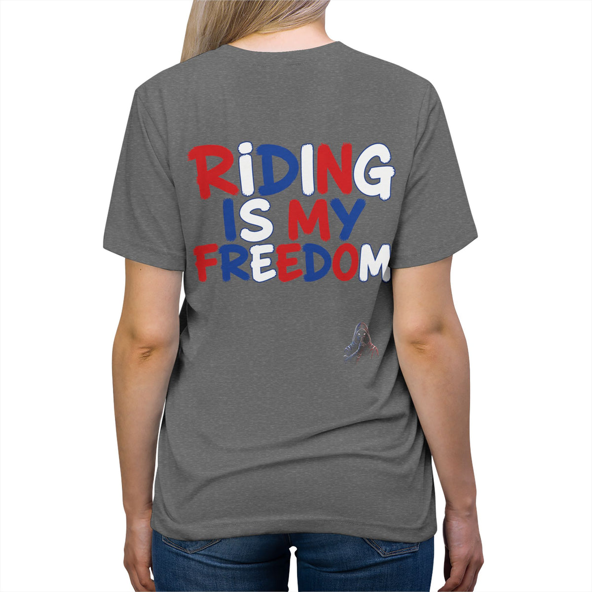 Riding is my freedom Lightweight Graphic Tee