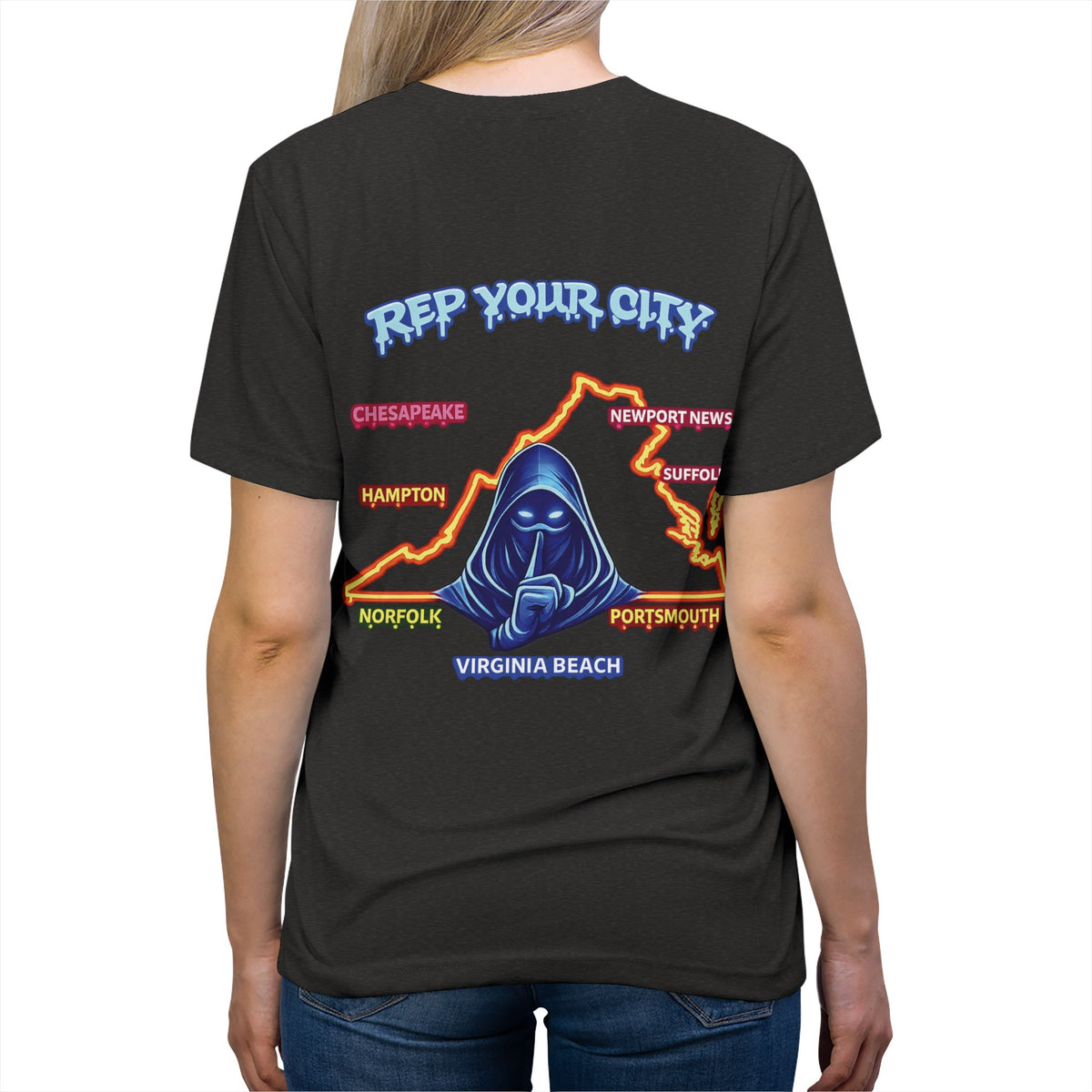 Rep Your City - Triblend Tee