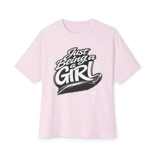 Just a girl Heavyweight Tee